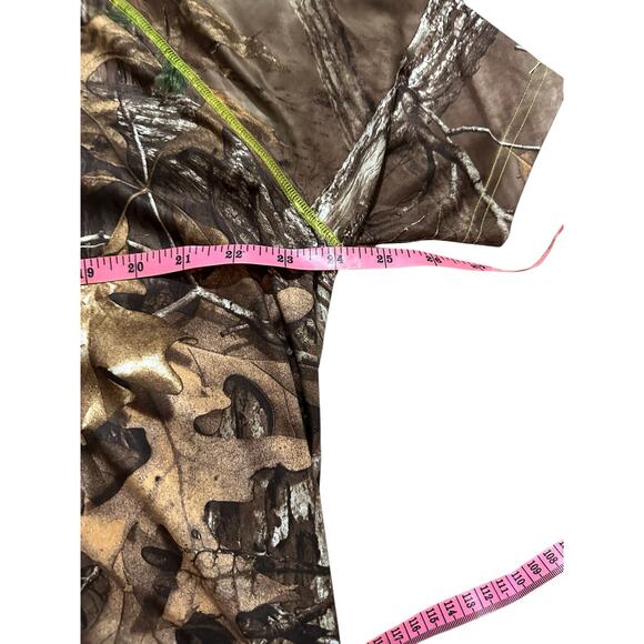 Under Armour Shirt Mens X-LARGE Camo Stretch Performance Heat Gear Hunting - Picture 2 of 6